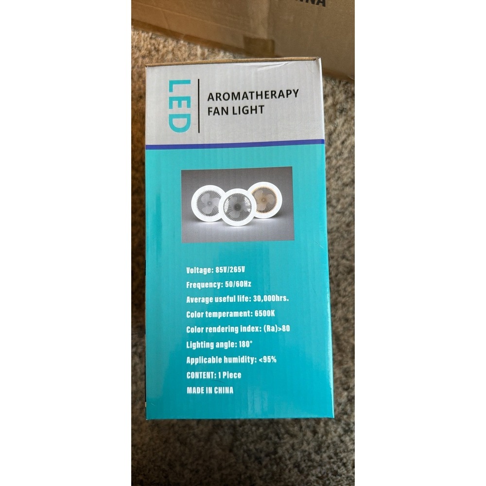 LED Multi-Function Aromatherapy Fan‎ Light - Picture 4 of 4